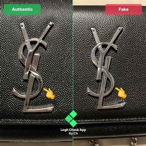 ysl monogram bag real vs fake|YSL kate authentic bag.